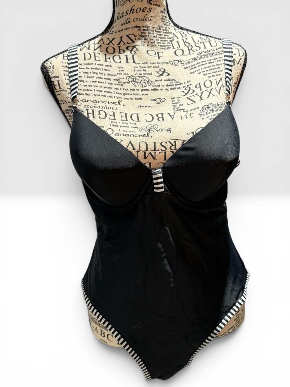 NWT Cupshe Black Tankini Swimsuit – Size XL